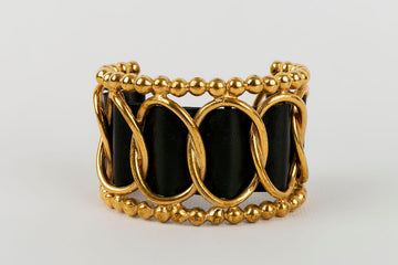 Bracelet en cuir Top Quality Chanel 1990s