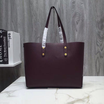 B-Berry - Luxe Carry  Small Embossed Crest Tote Purple For Women, Bags 13.8in/35Luxe Carry