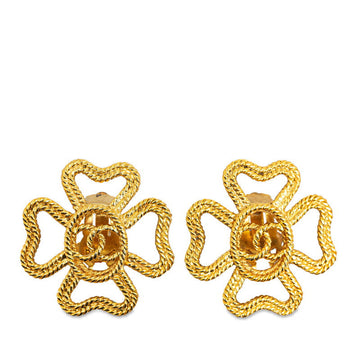 Top Quality Chanel Coco Clover Motif Earring G   Chanel