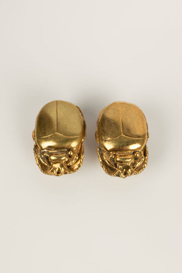 Boucles d'oreilles "Scarab?©e" Chanel
