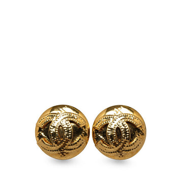 Top Quality Chanel   Coco Round Stick Earrings G   Chanel