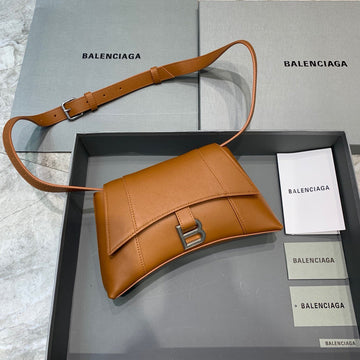 BLN-Ciaga Downtown XS Shoulder Bag In Brown, For Women,  Bags 10in/25Luxe Carry