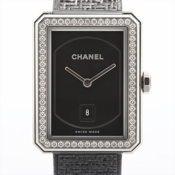 Top Quality Chanel Boyfriend Twid H5318 SS QZ Black
