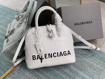 BLN-Ciaga Ville XXS Handbag In White, For Women,  Bags 8.6in/22Luxe Carry