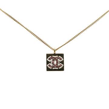 Top Quality Chanel   Coco Mark Rhinestone Necklace