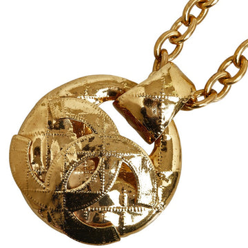 Top Quality Chanel   cocomark big mattress chain necklace gold makeup ladies Chanel