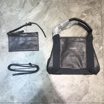 BLN-Ciaga Navy XS Tote Bag In Gray, For Women,  Bags 12.6in/32Luxe Carry