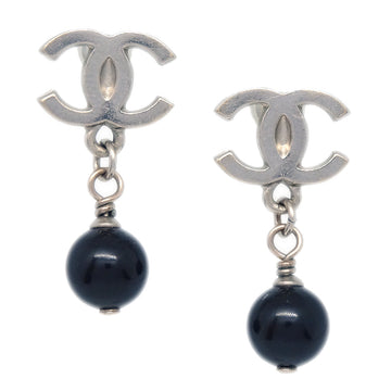 Top Quality Chanel Piercing Dangle Earrings Silver 10A