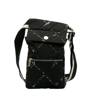 Top Quality Chanel Travel Line Body Bag Western Bag Black Nylon Lady Chanel
