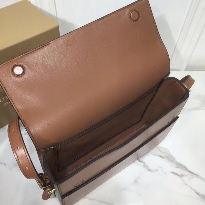 B-Berry - Luxe Carry  Grace Shoulder Bag Large Brown For Women, Bags 10.2in/26Luxe Carry