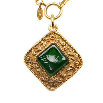 Top Quality Chanel   Necklace Stone in Green Gold Plating Ladies