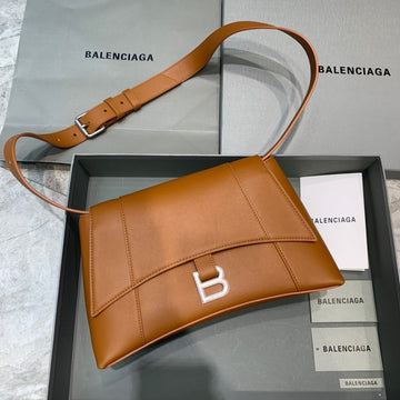 BLN-Ciaga Downtown Small Shoulder Bag In Brown, For Women,  Bags 11.8in/30Luxe Carry