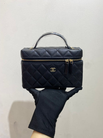 Top Quality Chanel 25P 19.5*5*17cm Black Bag 110284