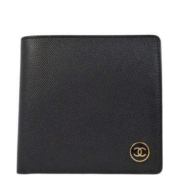 Top Quality Chanel Bifold Wallet Purse Black Caviar