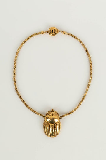 Collier "Scarab?©e" Chanel