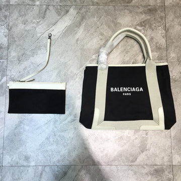 BLN-Ciaga Navy XS Tote Bag In Black, For Women,  Bags 12.6in/32Luxe Carry