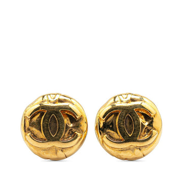 Top Quality Chanel   Coco Mark Earrings Gold
