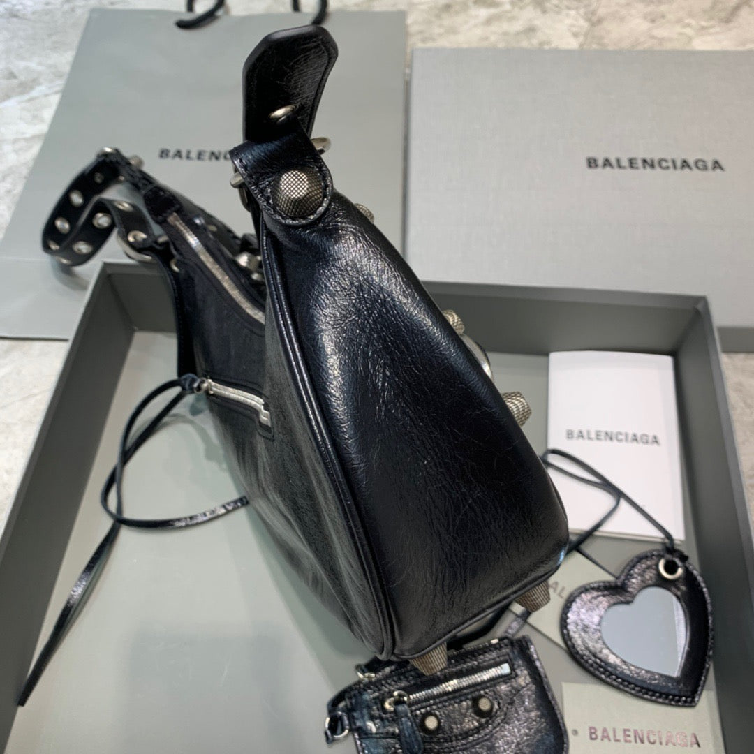 BLN-Ciaga Le Cagole XS Shoulder Bag In Black, For Women,  Bags 13in/33Luxe Carry