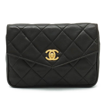 Top Quality Chanel MATRACE COCOMARK WESTBACK PORTCHE Belt BACK 2WAY CRACKBACK LEADER BLACK BLACK GOLD WORKSHOP #65