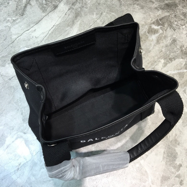 BLN-Ciaga Navy XS Tote Bag In Black, For Women,  Bags 12.6in/32Luxe Carry 3903462HH3N1000