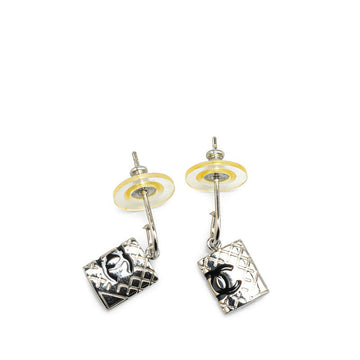 Top Quality Chanel Cambon Coco Mark Metal Earrings