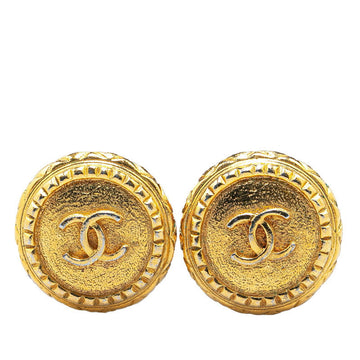 Top Quality Chanel   Coco Mark Earrings Gold Plated