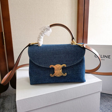 TEEN NINO BAG 20.5 IN DENIM TRIOMPHE KELLY by Luxe Carry