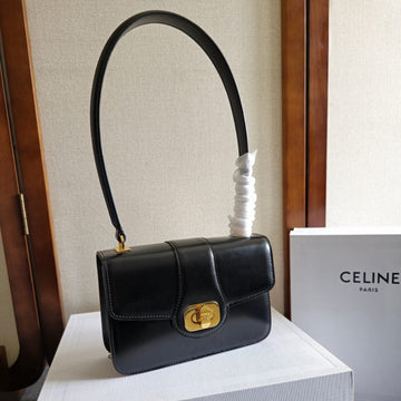 JOSEPHINE BAG 18.5 IN BLACK PATENT CALFSKIN by Luxe Carry