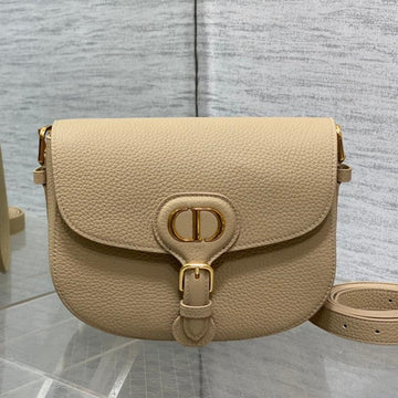 MEDIUM 27 BOLuxe CarryY BAG IN TAN BEIGE LAMBSKIN