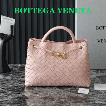 MEDIUM ANDIAMO 32 IN LIGHT PINK LAMBSKIN Luxe Carry