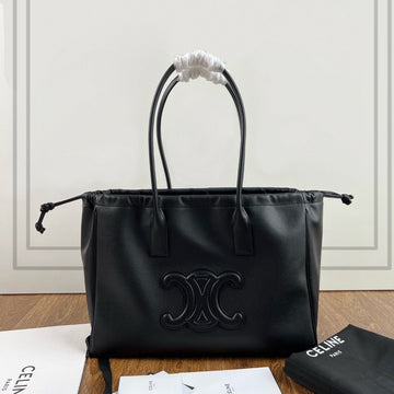 CUIR TRIOMPHE 44 BLACK CALFSKIN by Luxe Carry