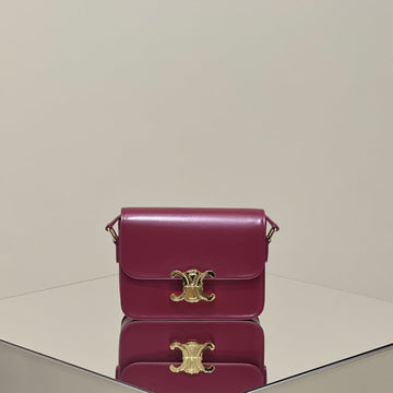 MINI CLAUDE 22 SHINY CALFSKIN FANSY PURPLE Luxe Carry