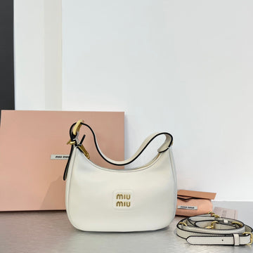 HOBO 20 BAG IN WHITE CALFSKIN Luxe Carry