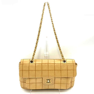 Top Quality Chanel Lambskin Wild Stitch Chocolate Bar Chain Shoulder Bag