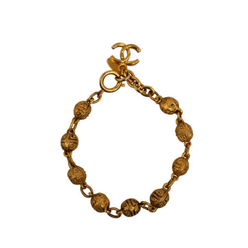 Top Quality Chanel   Coco Mark Ball Bracelet Gold Plated Women's