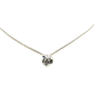 Top Quality Chanel Camellia Diamond Necklace K18WG