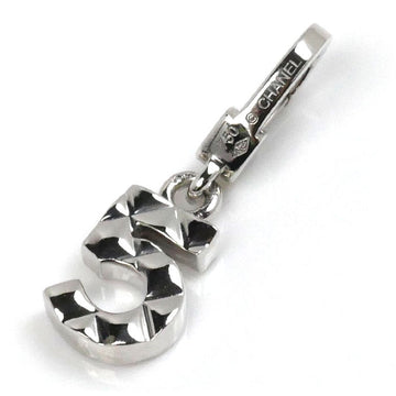 Top Quality Chanel K18WG White Gold No.5 Charm Pendant
