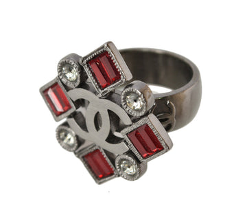Top Quality Chanel Metal Diamond Ring Size 13
