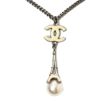 Top Quality Chanel Necklace/Pendant with Eiffel Tower and Pearl Motif