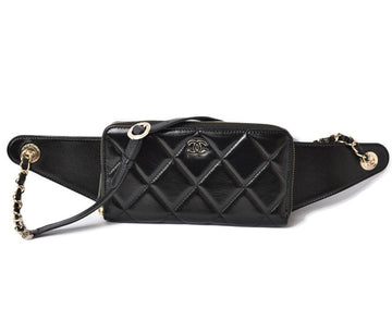 Top Quality Chanel Lambskin Chain Wallet Body Bag