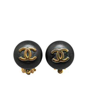 Top Quality Chanel Coco Mark Gold Earrings