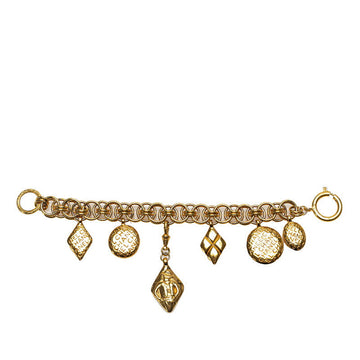Top Quality Chanel   Mademoiselle Logo Chain Bracelet Gold Plated