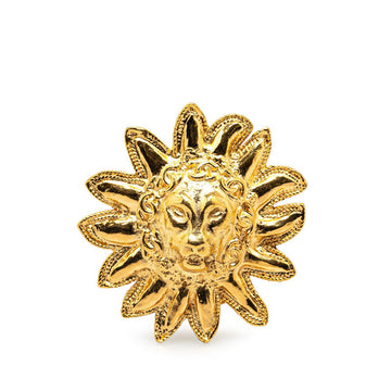 Top Quality Chanel Lion Motif Brooch Gold Plated