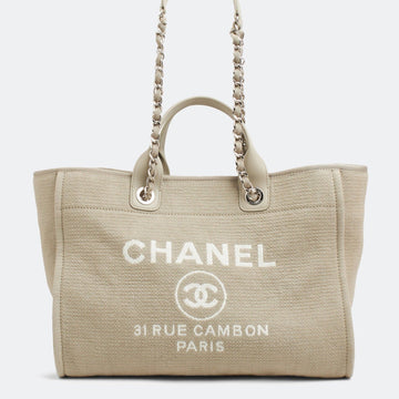 Top Quality Chanel Deauville Medium Tote Bag
