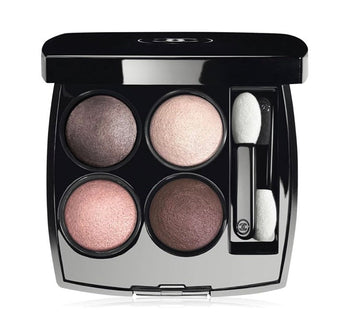 CHANEL-LES 4 OMBRES QUADRA EYE SHADOW 202 TISSE CAMELIA 2G/0.07OZ  (CO:-MADE IN FRANCE)