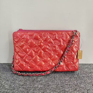 Top Quality Chanel Red Chain Bag