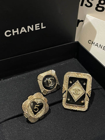 Top Quality Chanel 21A Brooch Set Multicolor Brooches Jewelry