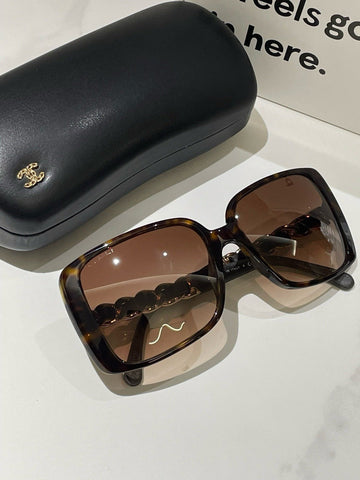 Top Quality Chanel 13250 Tortoise Sunglasses