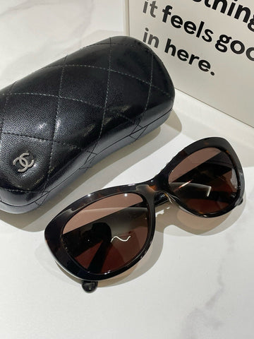 Top Quality Chanel Sunglasses Style #13129 Black