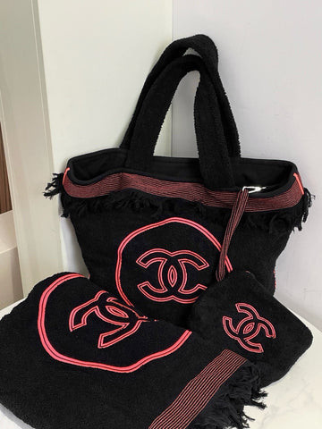 Top Quality Chanel 22S Tote with Blanket Black Tote Bag